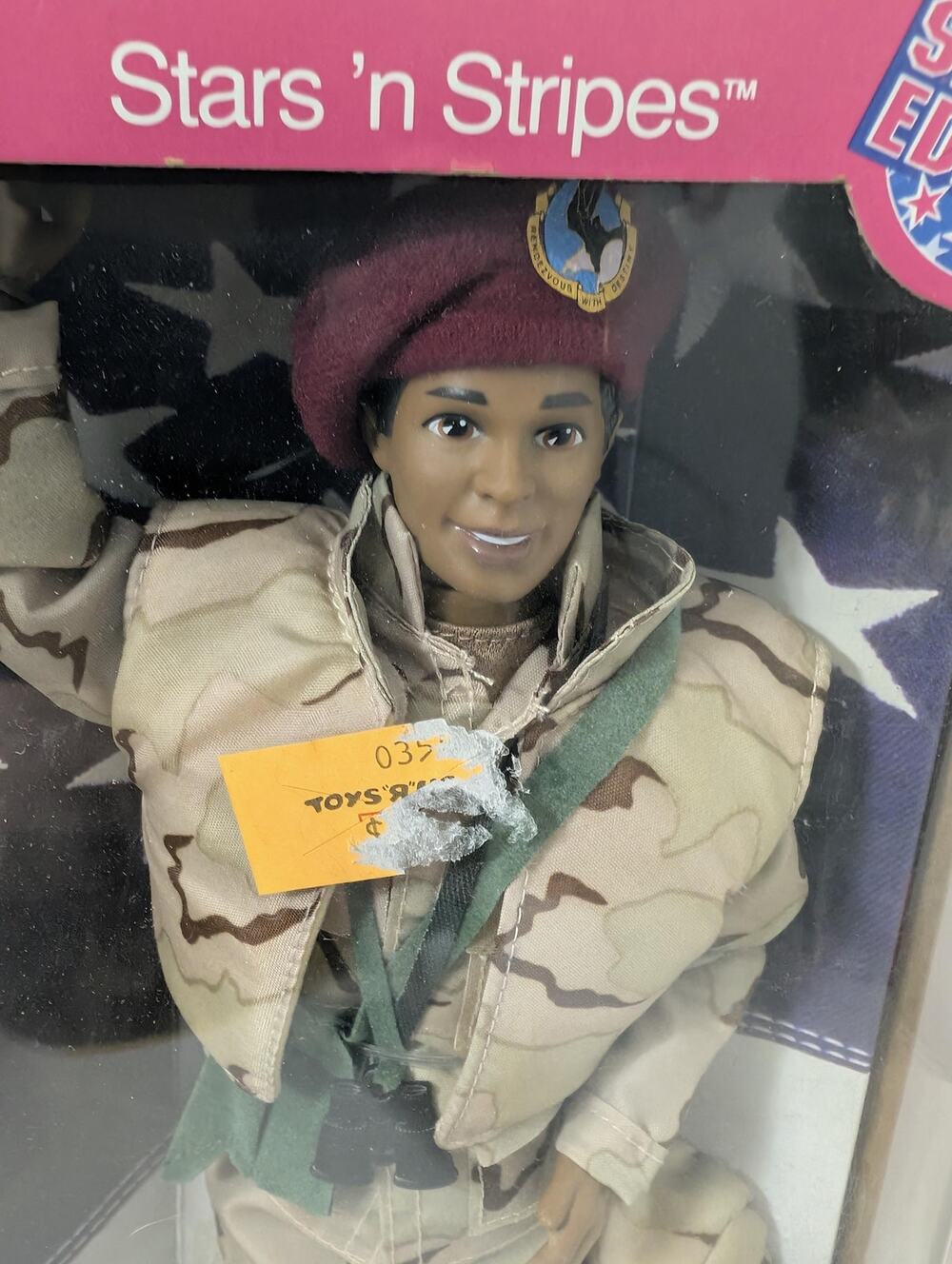 Vintage 1992 Stars 'n Stripes Ken Doll Barbie Doll In box